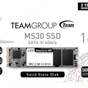 TEAMGROUP MS30 1TB con caché SLC 3D NAND TLC M.2 2280 SATA III 6Gb/s Unidad interna de estado sólido SSD (velocidad de lectura/escritura de hasta 530/480 MB/s) Compatible con computadora portátil y PC de escritorio TM8PS7001T0C101